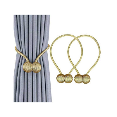 Golden curtain clip set of 2 pcs